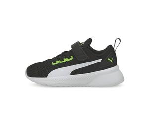 PUMA Unisex Kids Flyer Runner V Inf Zapatillas, Green Flash Puma White Puma Black, 26 EU