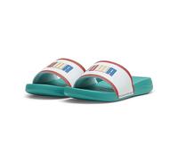 Puma Unisex Kids Popcat 20 Ready, Set, Better Ps Slide Sandals, Sparkling Green-Puma White-Active Red, 29 EU