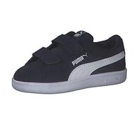 PUMA Smash 3.0 SD V INF, Sneaker Unisex niños, Navy White, 20 EU
