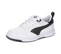 PUMA Unisex Kids Rebound V6 Lo Jr Zapatillas, Puma White Puma Black, 35.5 EU