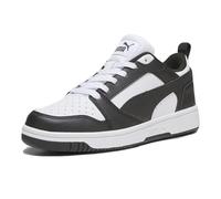 PUMA Unisex Kids Rebound V6 Lo Jr Zapatillas, Puma White Puma Black, 35.5 EU