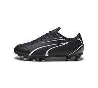 PUMA Vitoria FG/AG Jr, Soccer Shoe, Black White, 38 EU