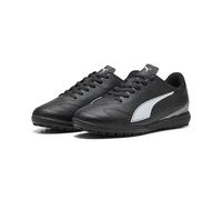 Puma Unisex Kid's Vitoria II TT Jr Soccer Shoe, Puma Negro, Puma Blanco, 4 UK