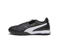 Puma Zapatos de fútbol King Top TT Unisex adulto Negro Blanco Dorado 40 EU