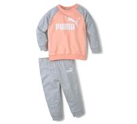 Puma Unisex Minicats Inf Raglan Ess Crew Jogger Baby Conjunto De Entrenamiento