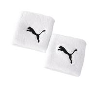 Puma Unisex Muñequera, 2er Paquete - Talla Única, Cat Logo Blanco