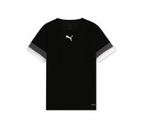 PUMA Unisex niños Shirt, Black-Smoked Pearl White, 128