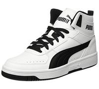 PUMA Unisex Puma Rebound JOY Sneakers, Puma White-Puma Black, 42.5 EU