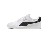 PUMA Shuffle, Sneakers Unisex Adulto, White Black Team Gold, 37.5 EU