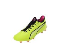 PUMA Unisex Rey Ultimate FG/AG Zapato de Fútbol, Gelbschwarzpink, 42 EU