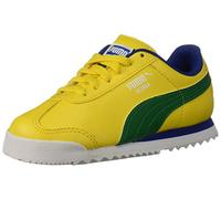 PUMA Unisex Roma Basic PS Sneaker, Dandelion-Verdant Green, 3 M US Little Kid