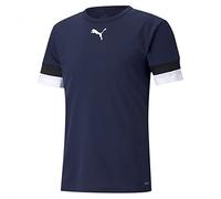 Puma Unisex Shirt for Boys, Jacket-Puma Dark Blue-Puma White, 128