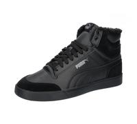 PUMA Shuffle Mid Fur, Zapatillas Unisex Adulto, Schwarz Black Black Steel Gray, 44 EU