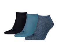 PUMA Unisex Sneaker Plain, Calcetines Unisex adulto, azul, L