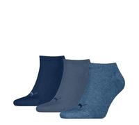 PUMA Unisex Sneaker Plain, Calcetines Unisex adulto, azul vaquero, 47-49