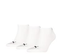 PUMA Unisex Sneaker Plain, Calcetines Unisex adulto, Blanco, 35-38