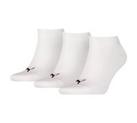 Puma PUMA UNISEX SNEAKER PLAIN 3P, Calcetines Unisex adulto, pack de 3, Blanco (White 300), 47/49 (Talla del fabricante: 047)