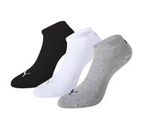 PUMA Sneaker, Unisex adulto, Gris (Grey/White/Black), 39-42, (Pack de 3)