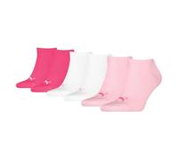 PUMA - Calcetines de Zapatillas (Juego de 3) Unisex, Rosa Fuerte, 39-41