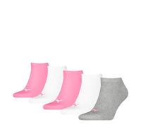 PUMA Unisex Sneaker Plain Calcetines Unisex adulto, Rosa Lady, 39-42