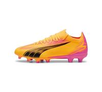 Puma Botas de fútbol Ultra Match FG/AG Unisex Sun Stream – Puma Black – Sunset Glow 43