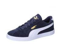 Puma Unisex Youth Club II JR Sneaker, Puma Navy-Puma White-Puma Gold, 37.5 EU