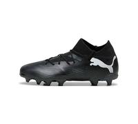Puma Unisex Youth Future 7 Match Fg/Ag Jr Soccer Shoes, Puma Black-Puma White, 35 EU