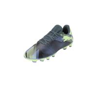 PUMA Future 7 Play FG/AG JR, Soccer Shoe, Gray Skies-Elektro Purple-Fizzy Apple White, 37.5 EU