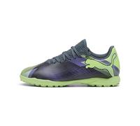Botas de fútbol puma future 7 play tt infantil verde/morado 38