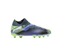 PUMA Unisex Youth Future 7 Pro FG/AG JR Soccer Shoe, Gray Skies-PUMA White-Fizzy Apple, 37.5 EU