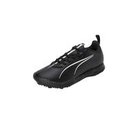 Puma Unisex Youth Ultra 5 Play TT JR Soccer Shoe, Puma Black-Puma White, 37 EU