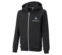 PUMA Unisexo Tops Chaqueta de Deporte Juvenil BMW M Motorsport Kids Hooded 116 Black Blue