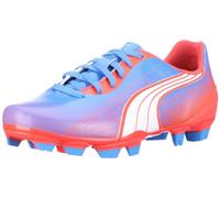 Puma v5.11 i FG Wn's 102357, Damen Sportschuhe - Fußball, Blau (Palace Blue-White-Hot Coral 02), EU 42.5 (UK 8.5) (US 11)