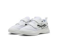 PUMA VARION II V JR, Indoor Court Shoe, White Black, 34 EU