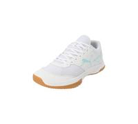 PUMA VARION II, Zapato de Tribunal Interior Unisex Adulto, Electric Peppermint White-Gum, 46 EU