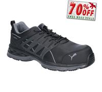 Puma Velocity 2.0 Hombre Working Puntera Diario Seguridad Zapatos Calzado Negro
