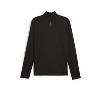 Camiseta de running con cuello con cremallera VELOCITY CLOUDSPUN para hombre XXL