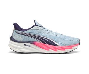 PUMA Velocity Nitro 4 X Hyrox - Hombre - Azul / Rosa / Blanco - talla 42 1/2- modelo 2026