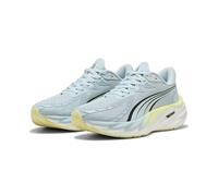 PUMA Velocity Nitro - Tenis para correr para mujer, Sea Glass/Gold Moon, 37.5 EU