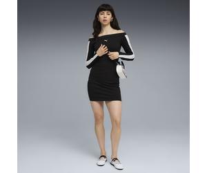 PUMA Vestido para mujer T7, Ropa, Negro, L