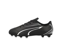 PUMA Vitoria FG/AG Jr, Soccer Shoe, Black White, 32 EU