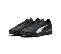 PUMA Vitoria II TT, Zapatillas de fútbol Hombre, Negro, Blanco, 42 EU