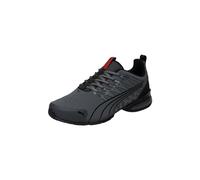 PUMA Voltaic Evo Nubuck 31171601 - Zapatillas deportivas para hombre con detalles de piel nobuck y caña de poliuretano termoplástico, cómodas zapatillas informales, Cool Dark Grey Black, 43 EU