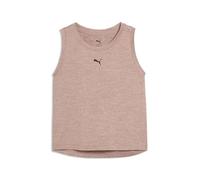 PUMA Camiseta de fitness para mujer CLOUDSPUN marrón claro | M
