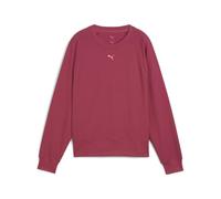 PUMA W CLOUDSPUN Fashion Midlayer, Felpe dell'equipaggio Mujer, Port,