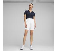 PUMA W Costa 8.5"Women's Golf Shorts, Sport, Blanco Glow, XS XS