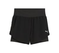Puma W DREAMRUN - Pantalón Corto DryCELL 2 en 1 de 3 Pulgadas