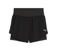 Puma W DREAMRUN - Pantalón Corto DryCELL 2 en 1 de 3 Pulgadas