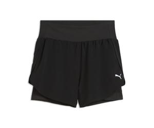 Puma W DREAMRUN - Pantalón Corto DryCELL 2 en 1 de 3 Pulgadas