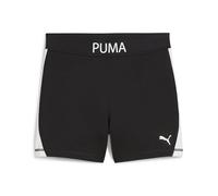 Puma W Puma Strong Short Tight - HW 4", Pantalones Cortos de Punto Unisex Adulto, Puma Black, L
